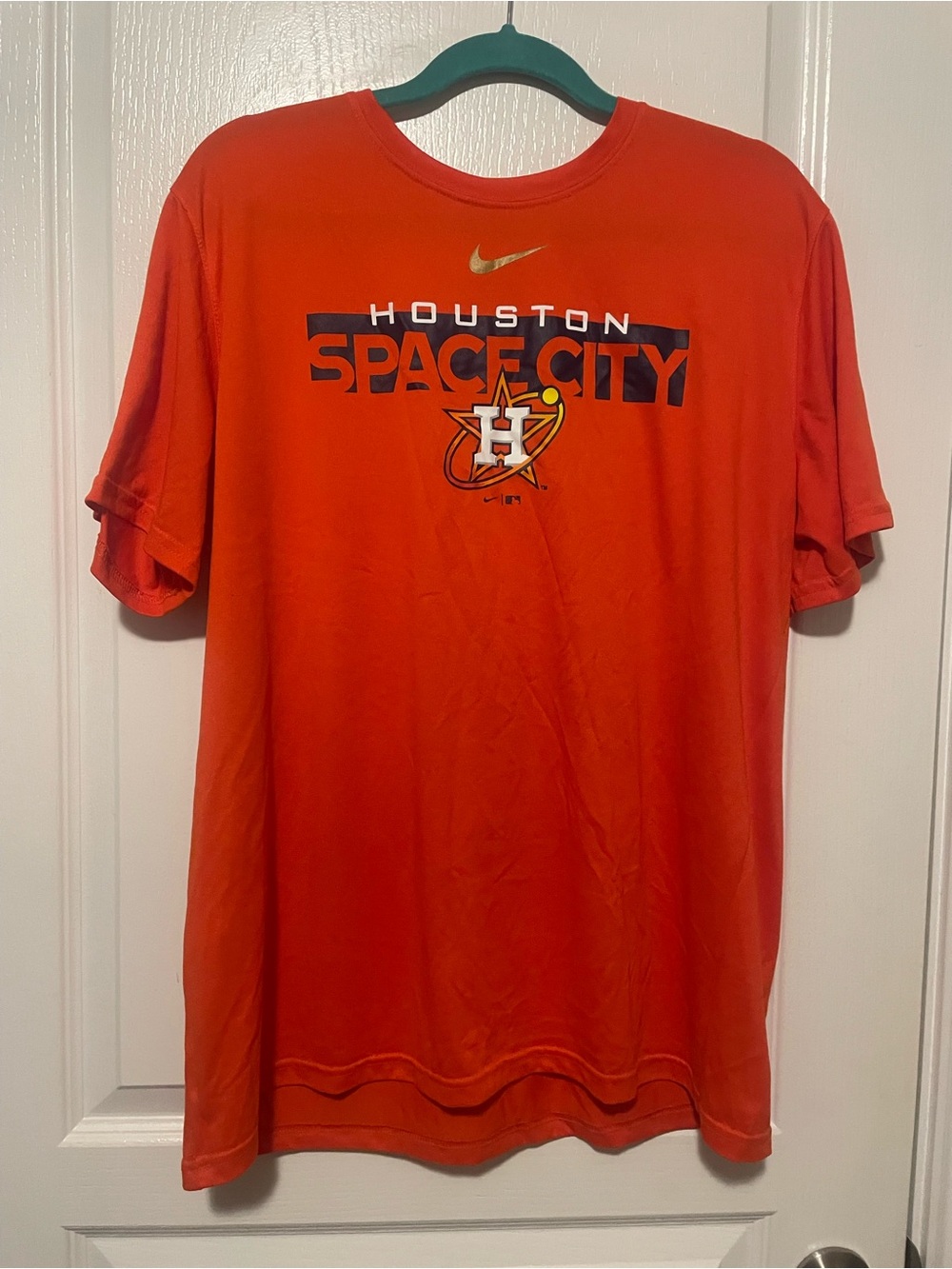 Nike Orange Houston Space City Fan Tee